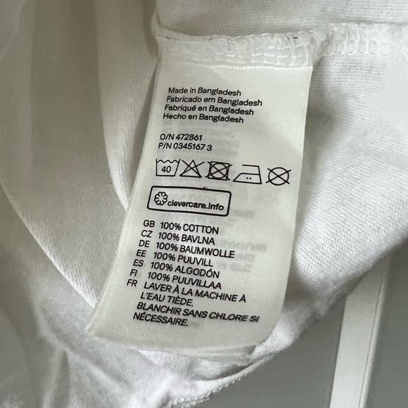 H&M - Men’s White T-Shirt - Picture 5 of 5